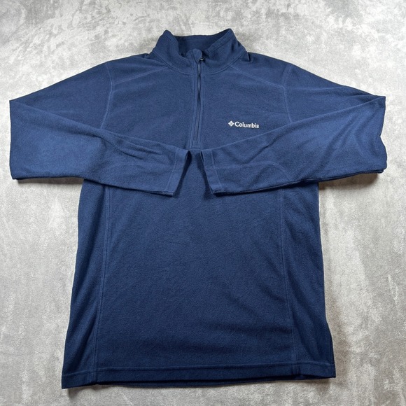 Columbia Other - Columbia Mens XS Navy Blue Half Zip Fleece Pullover Sweater XM6279 1575001
